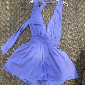 cute Purple Romper 😍, perfect for vacation and summer days. Small, med , Large!